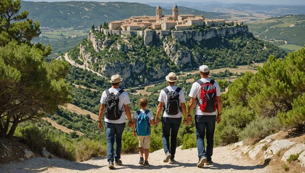 Balades famille camping la roque sur cèze : à découvrir pendant votre séjour - slow village