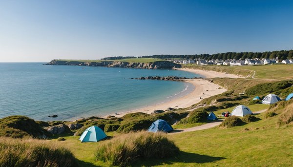 Les meilleurs campings en bord de mer à cabellou, bretagne