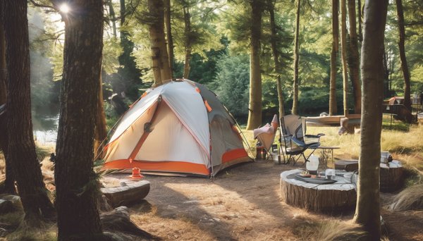 Les bienfaits du camping en pleine nature avec slow village