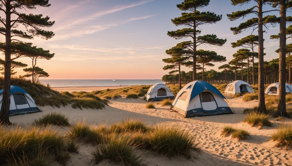 Camping en bord de mer à arcachon